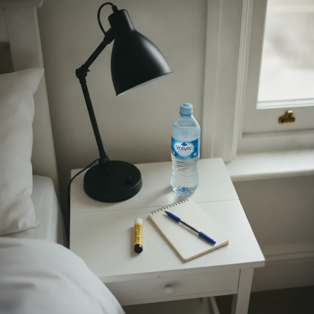 Bedside table setup for Airbnb: what I put in each bedroom and what guests notice in reviews