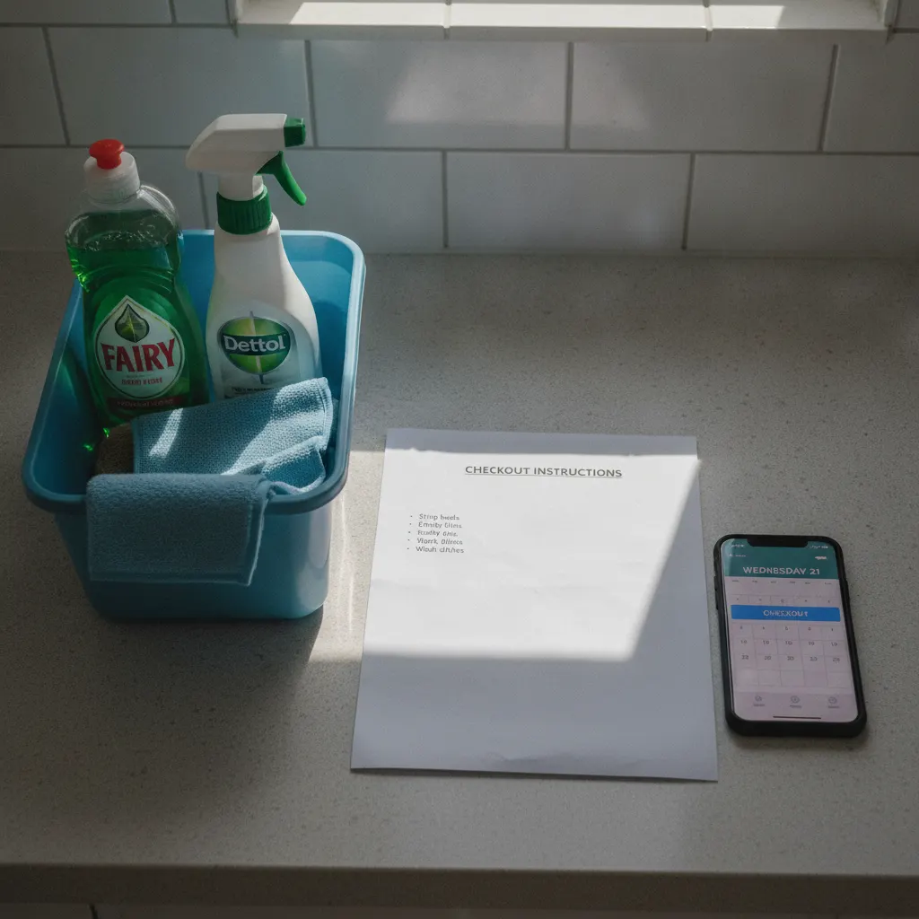 Airbnb checkout time: moving from 10am to 11am cut my cleaner stress but cost me two same-day bookings
