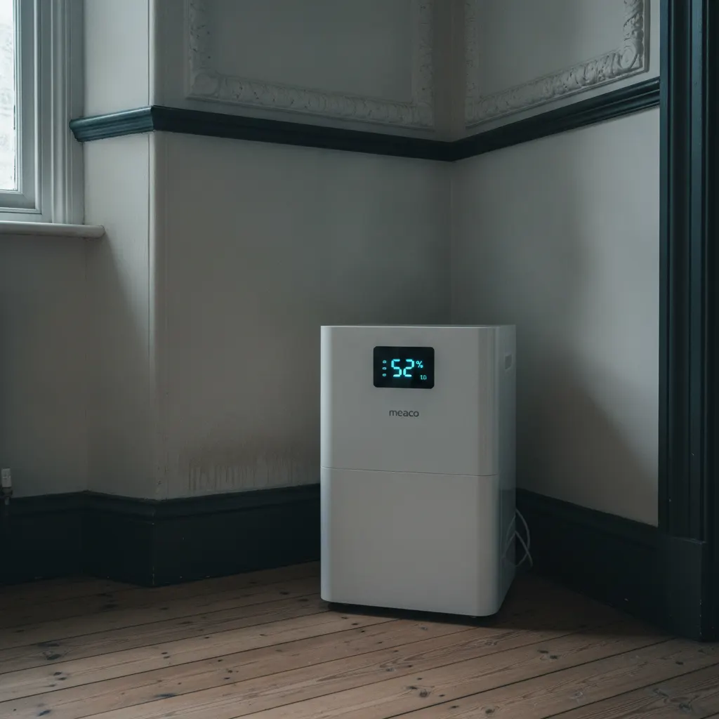 Dehumidifiers for Airbnb: the damp wall complaint that cost me £47 and what I run in my Edinburgh flat