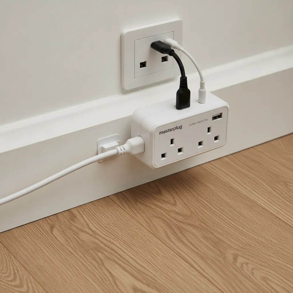 Extension leads and USB hubs for Airbnb: the cable setup that stopped three socket-complaint reviews