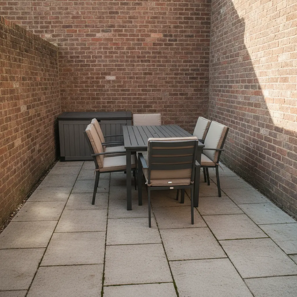 Garden furniture for UK Airbnbs: what I put on my Brighton patio, what lasted, and what I quietly got rid of after one summer