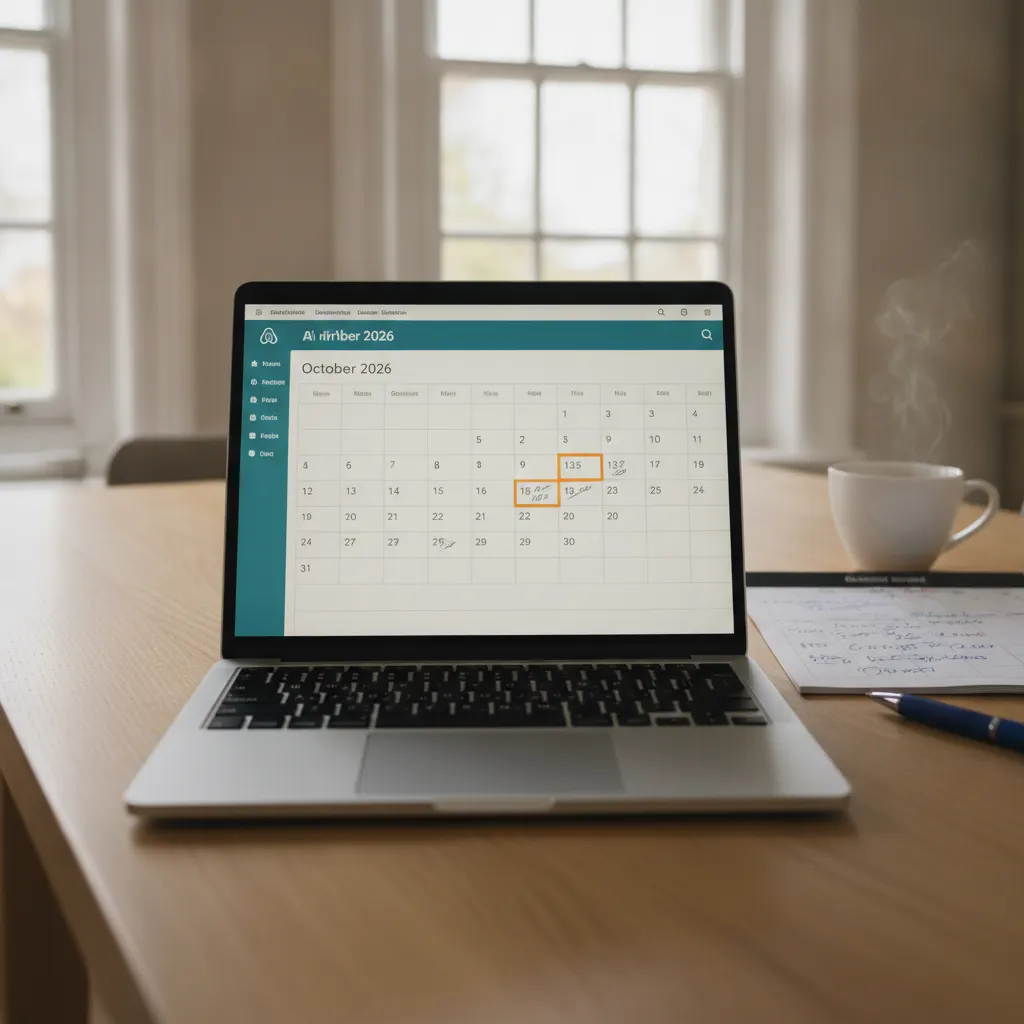 Airbnb pricing for UK October half-term 2026: two-week break, week rates, and how I stop the mid-week gaps