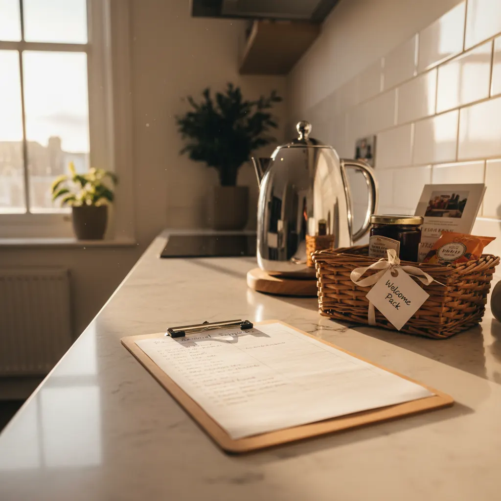 The 14-minute pre-arrival supply check that killed my 11pm guest messages