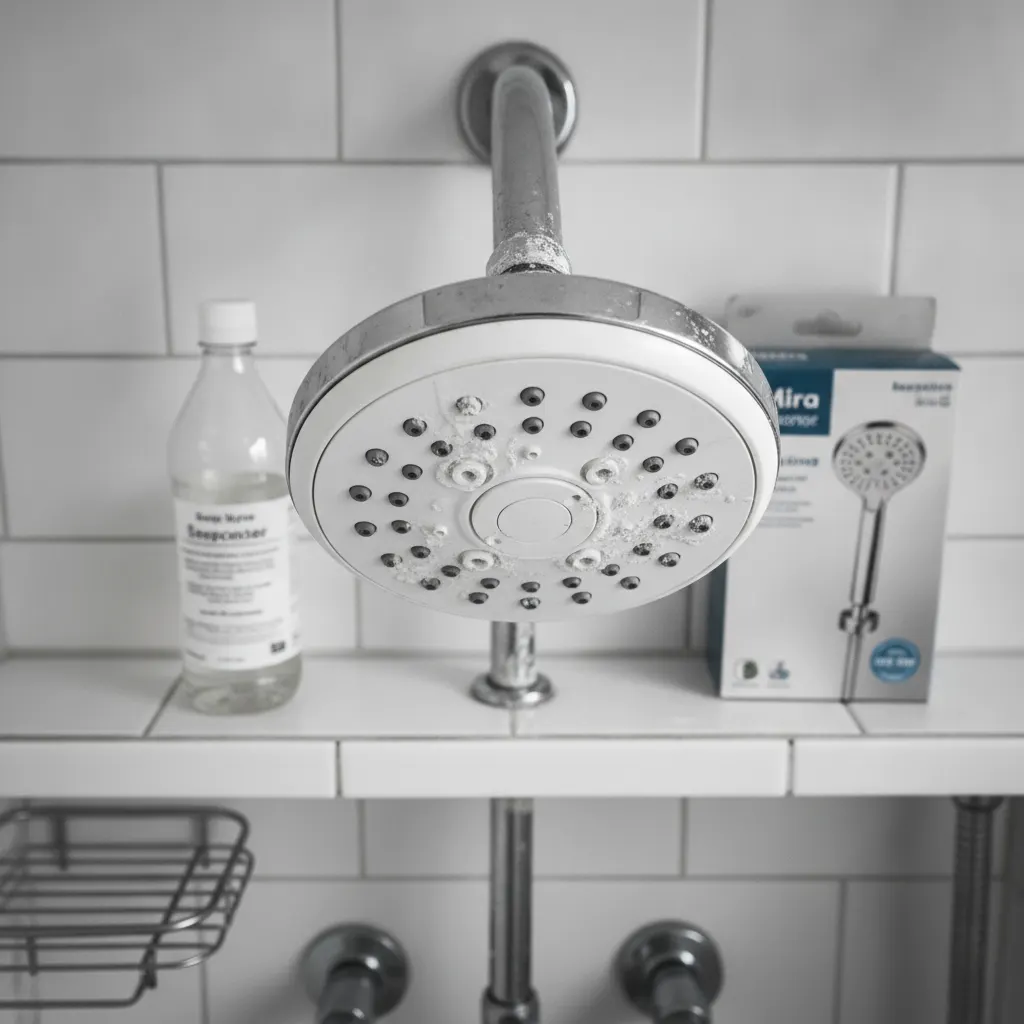 Shower heads in Airbnb properties: limescale, low pressure, and the £18 swap that fixed four properties