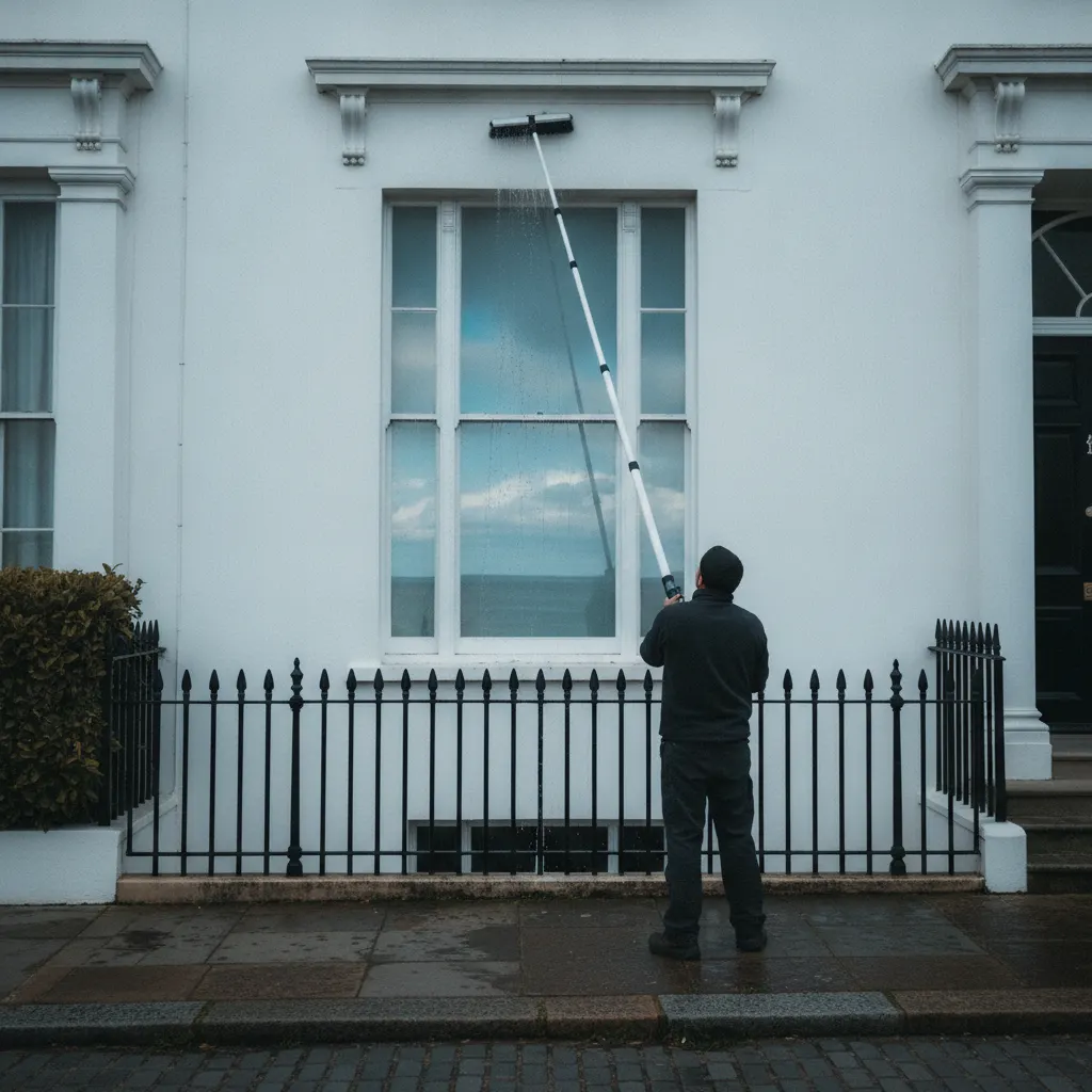 Window cleaning for Airbnb: my schedule, what I pay, and why I stopped doing it myself at property three
