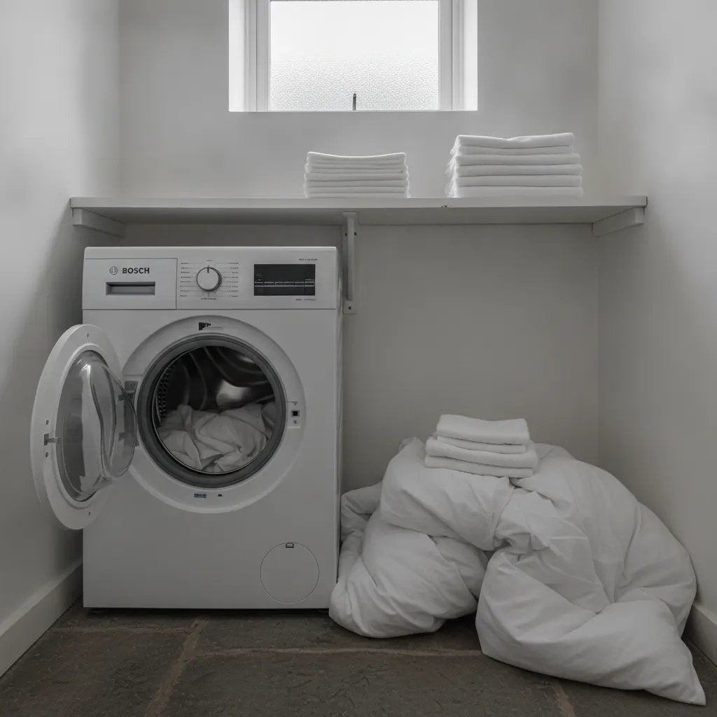 Washing machine drum size for Airbnb turnovers: 8kg vs 10kg vs 12kg across three properties